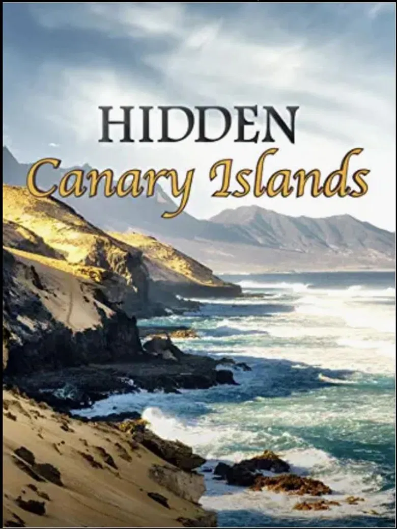 Hidden Canary Islands poster background