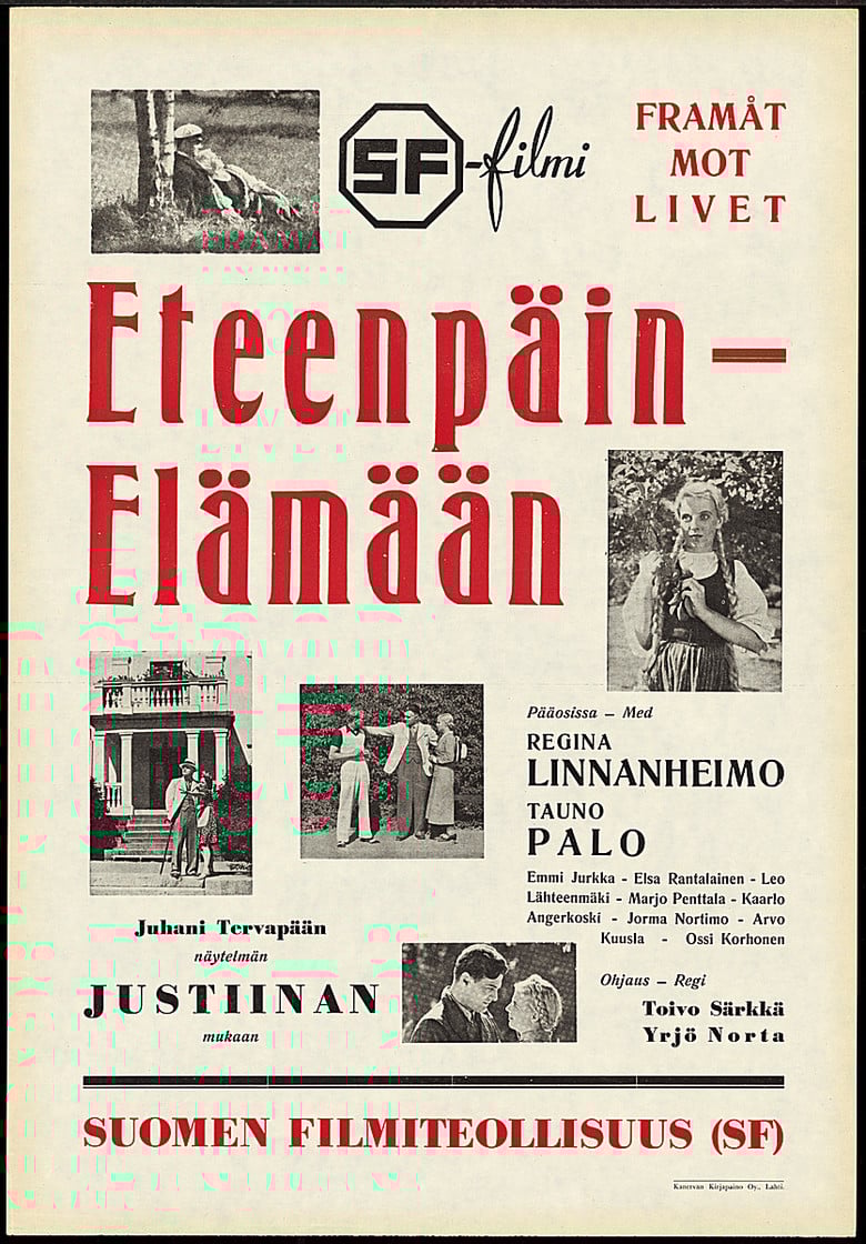 Eteenpäin – elämään poster background