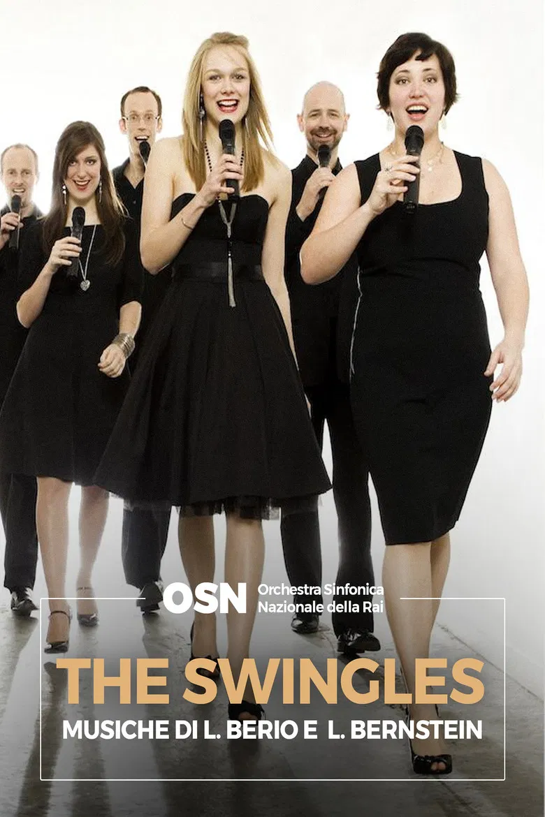 The Swingles con l'Orchestra Rai poster background