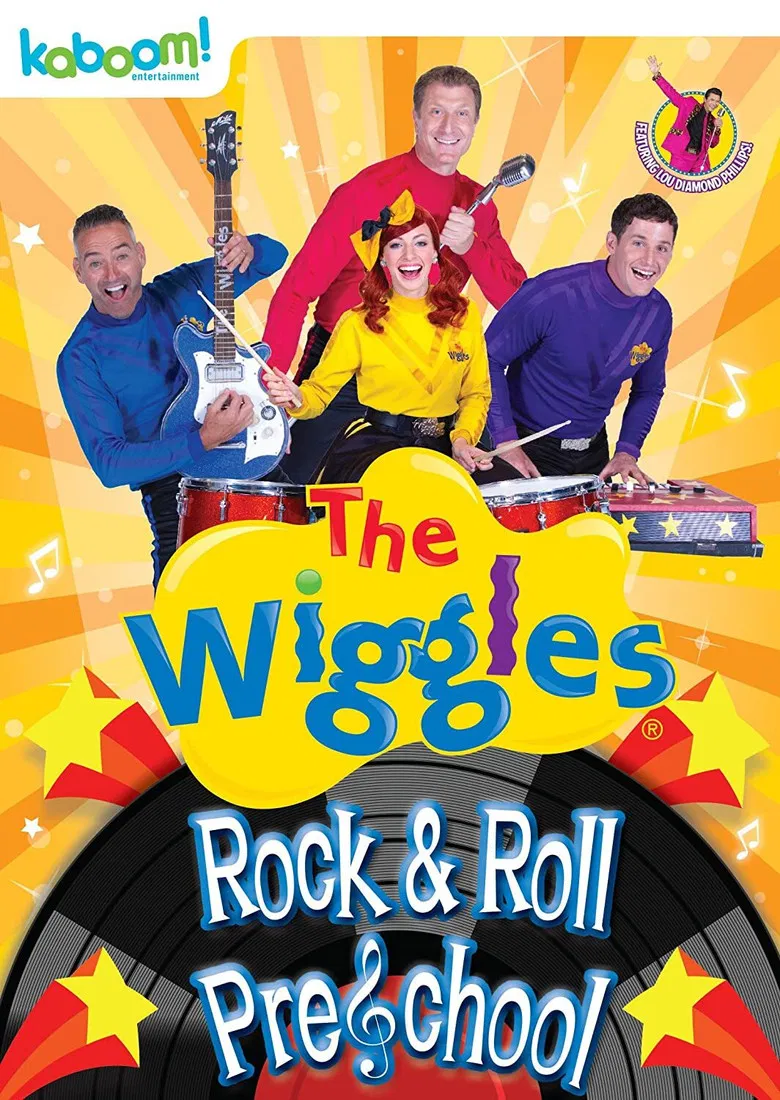 The Wiggles - Rock and Roll Preschool poster background