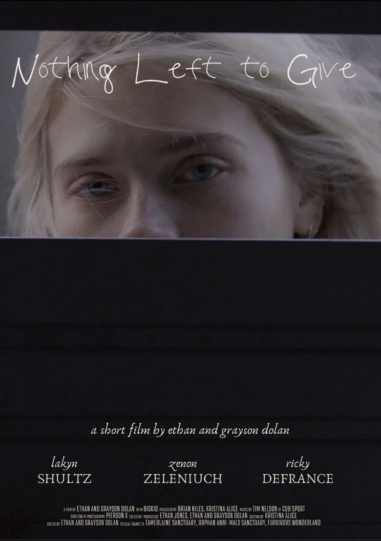 Nothing Left to Give poster background