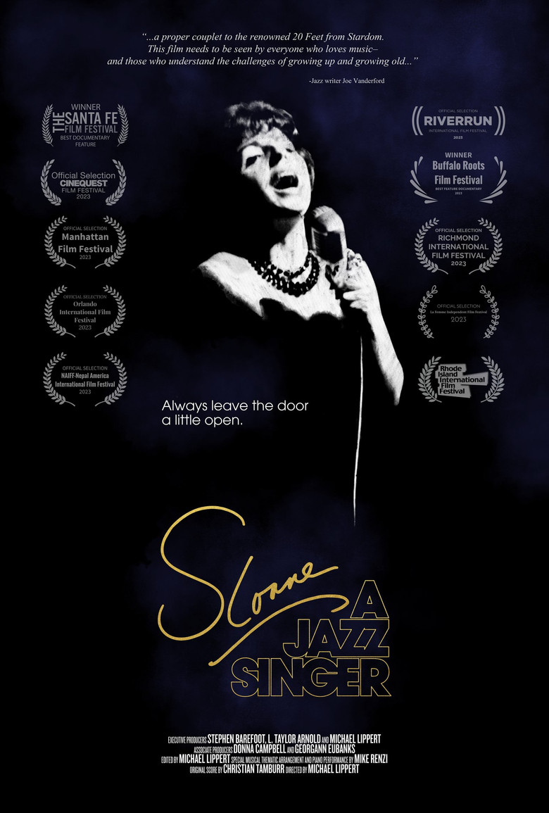 Sloane: A Jazz Singer poster background