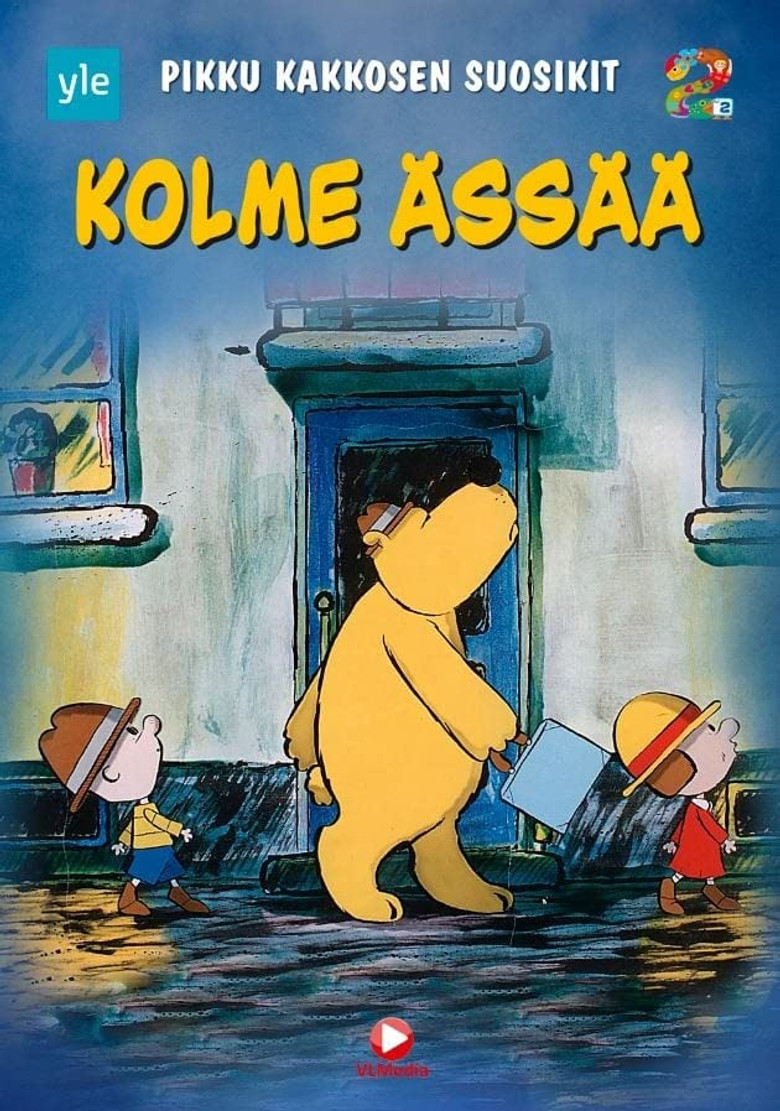 Kolme ässää poster background