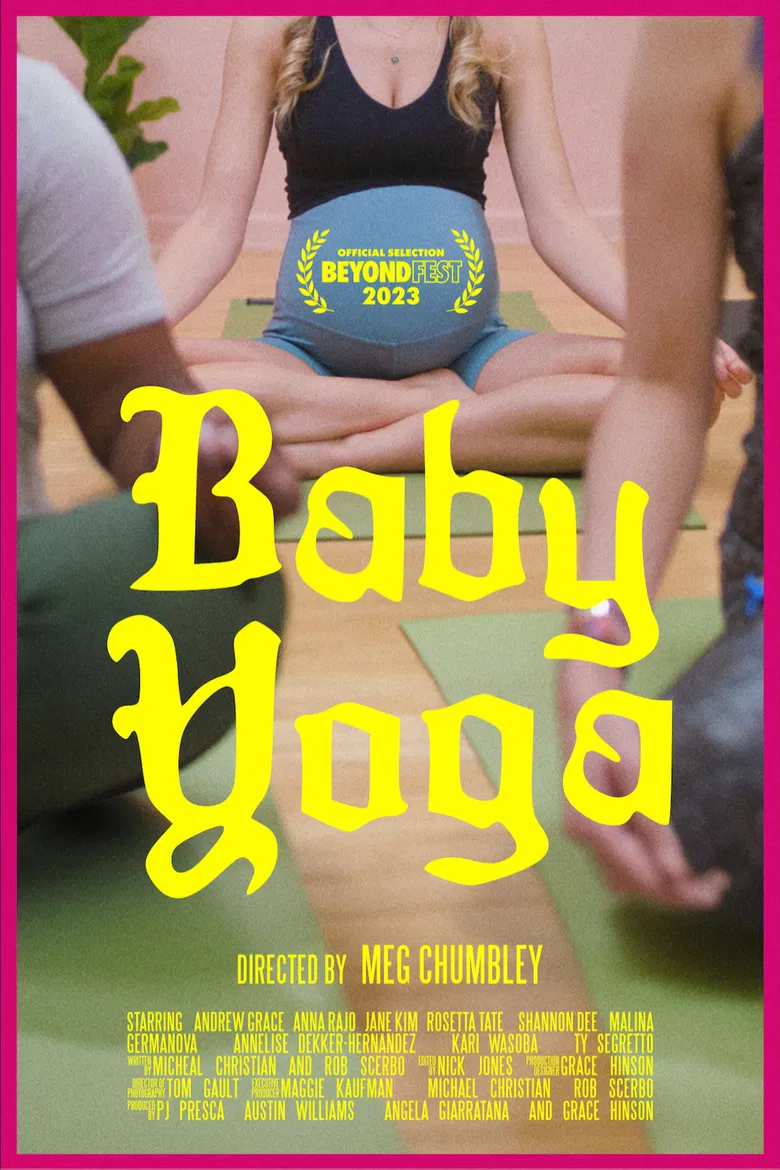 Baby Yoga poster background