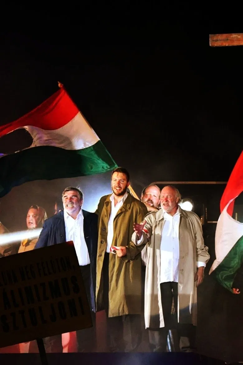 Itt élned, halnod kell poster background