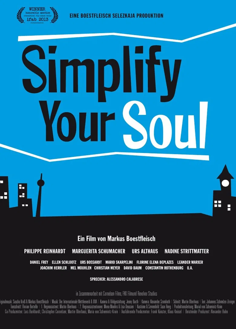 Simplify Your Soul poster background