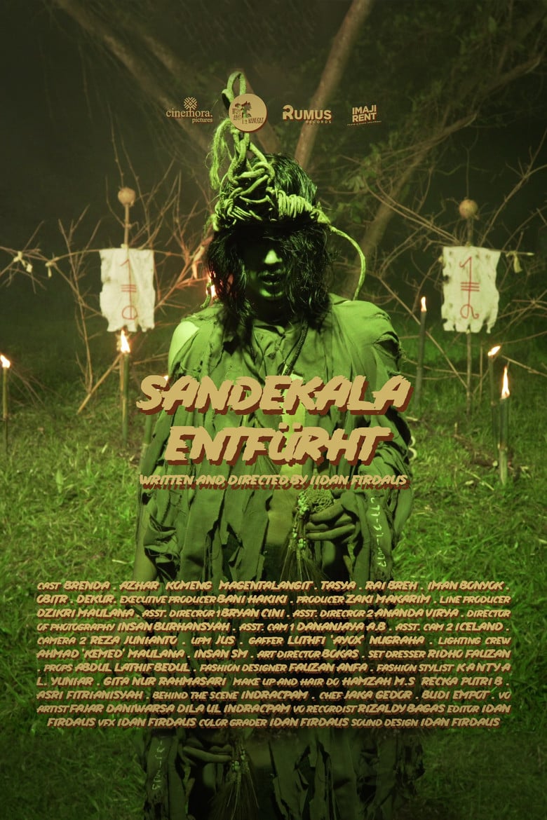 Sandekala Entführt poster background