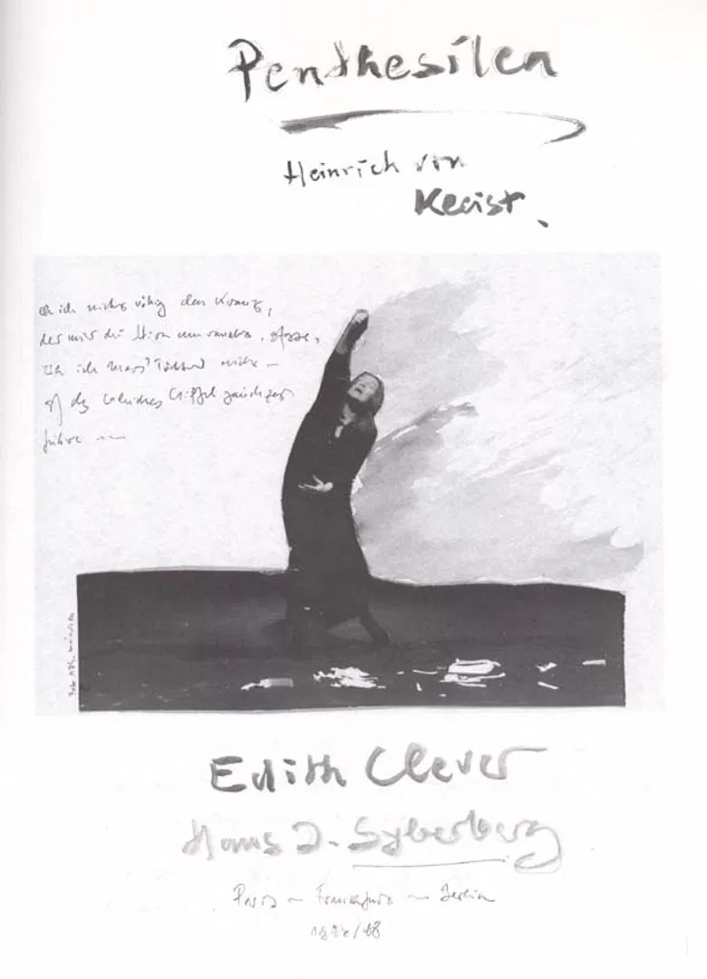 Penthesilea poster background