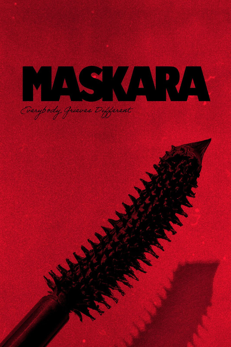 Mascara poster background