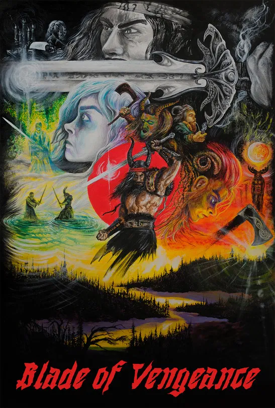 Blade of Vengeance poster background