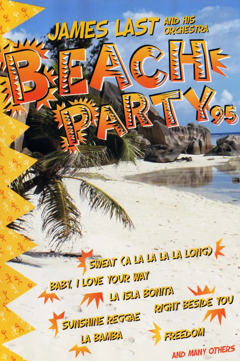 James Last: Beach Party ’95 poster background