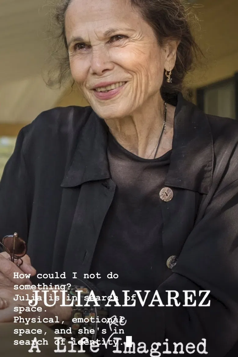 Julia Alvarez: A Life Reimagined poster background