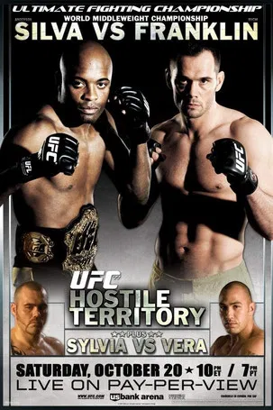UFC 77: Hostile Territory poster background