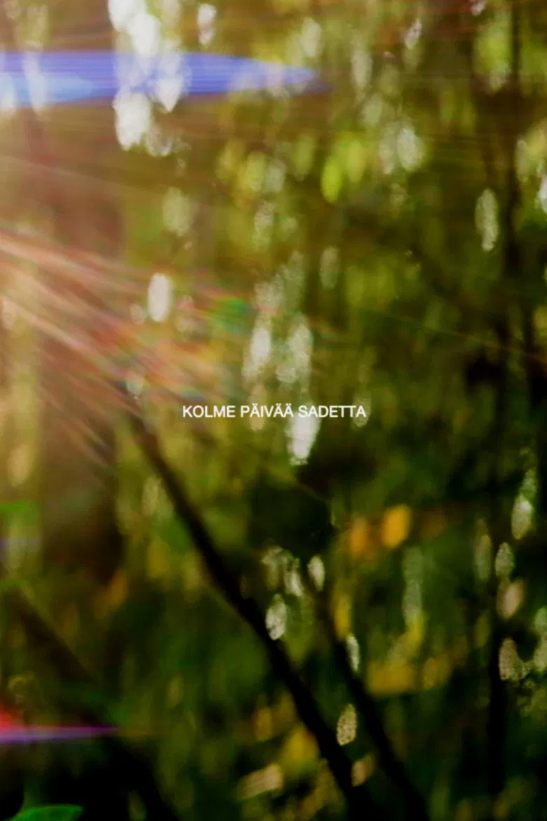 Three Days of Rain poster background