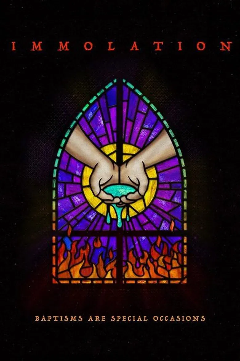 Immolation poster background