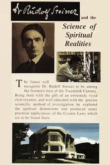 Dr Rudolf Steiner and the Science of Spiritual Realities poster background