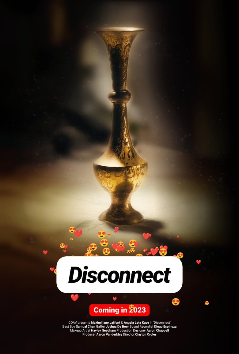 Disconnect poster background