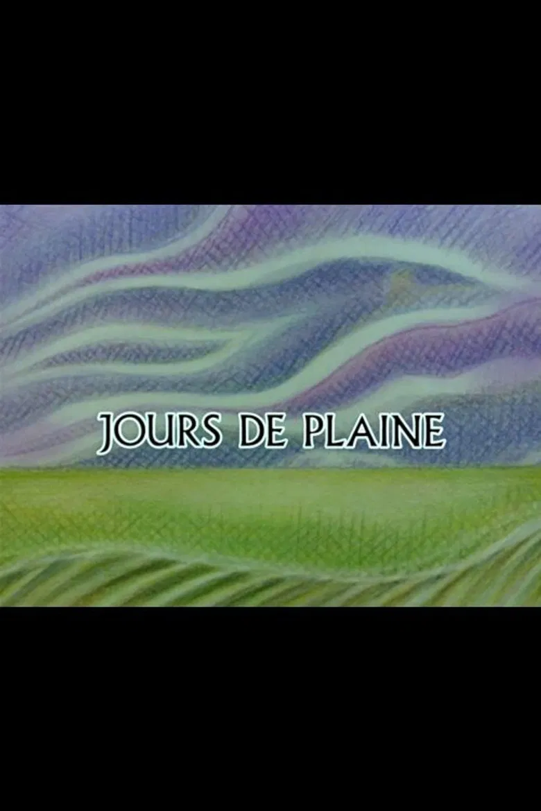 Jours de plaine poster background