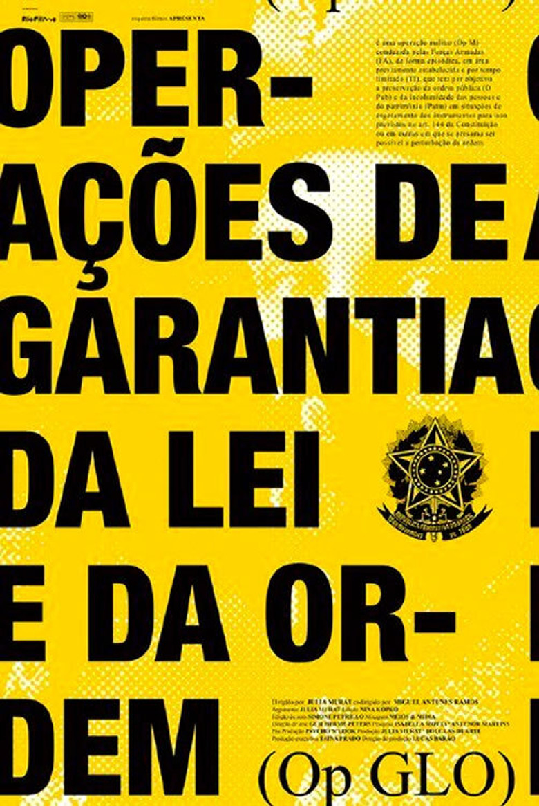 Operações de Garantia da Lei e da Ordem poster background