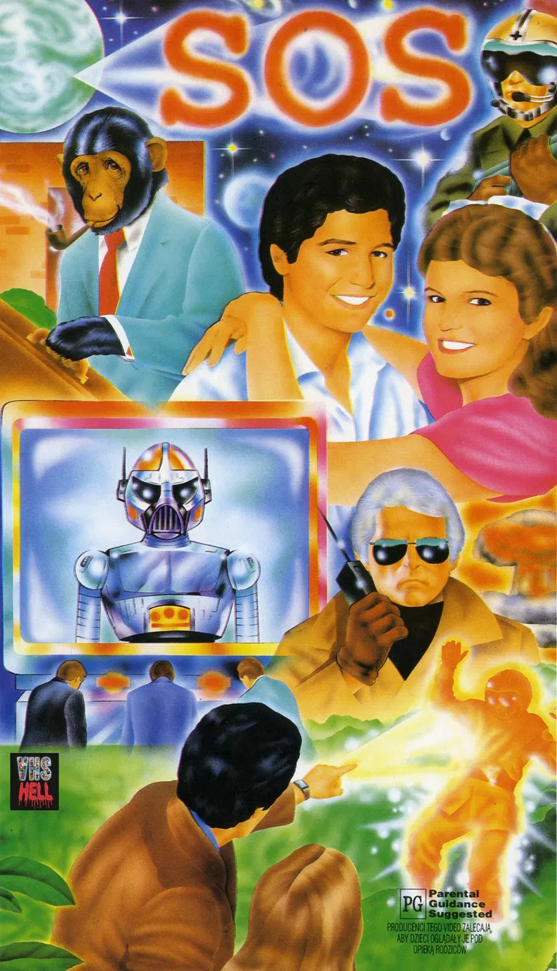 S.O.S. poster background