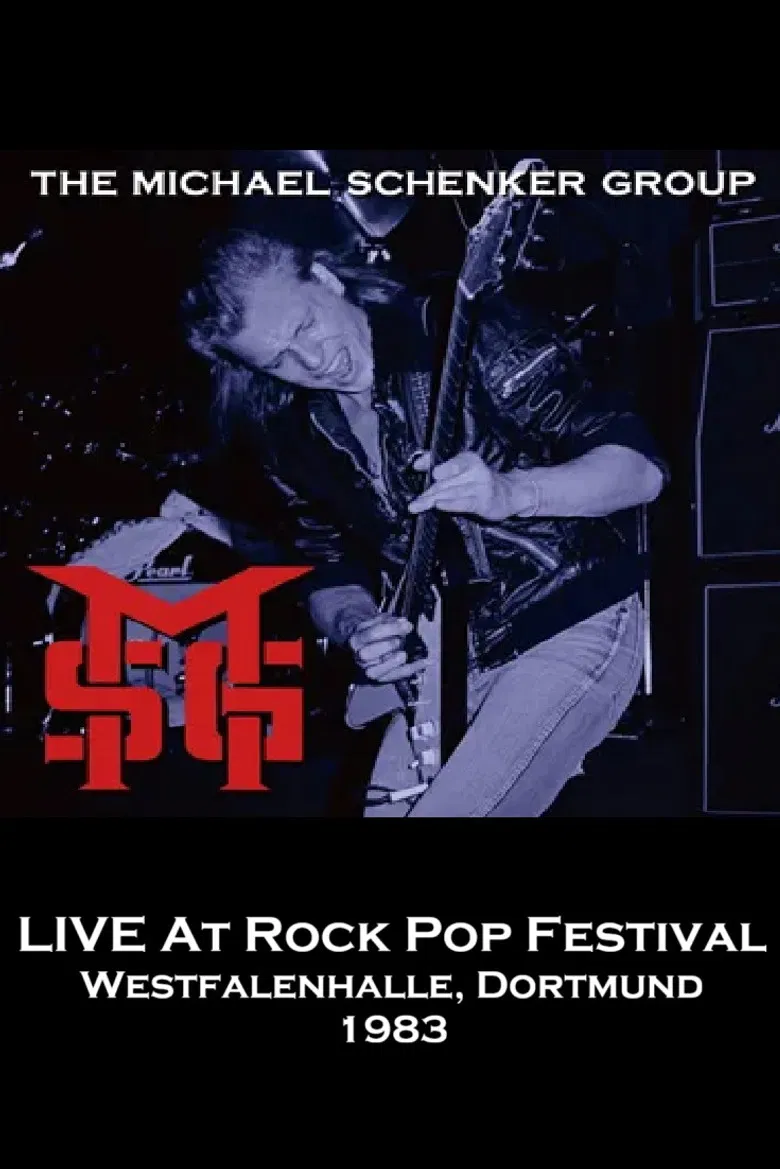 The Michael Schenker Group – Live Rockpop In Concert poster background