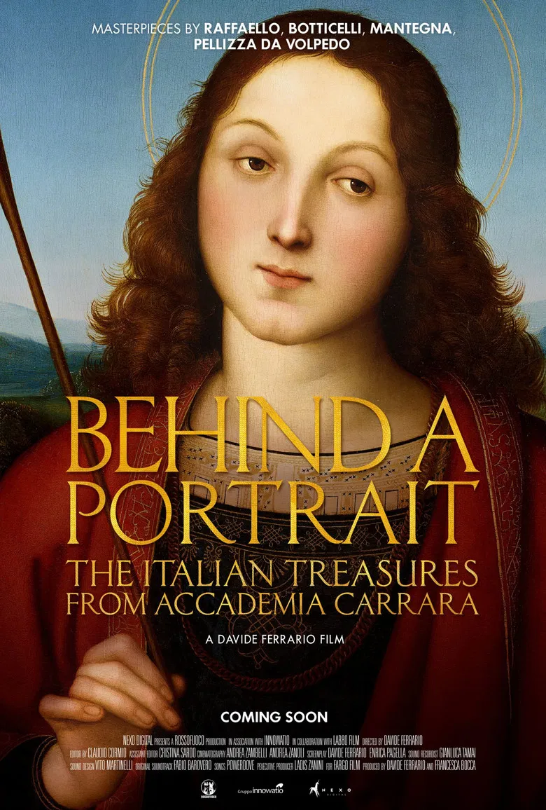 Behind a Portrait. The Italian Treasures from Accademia Carrara poster background