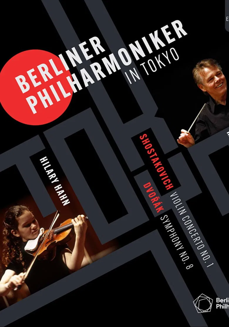The Berliner Philharmoniker in Tokyo: Concert at the Suntory Hall - Mariss Jansons, Hilary Hahn poster background