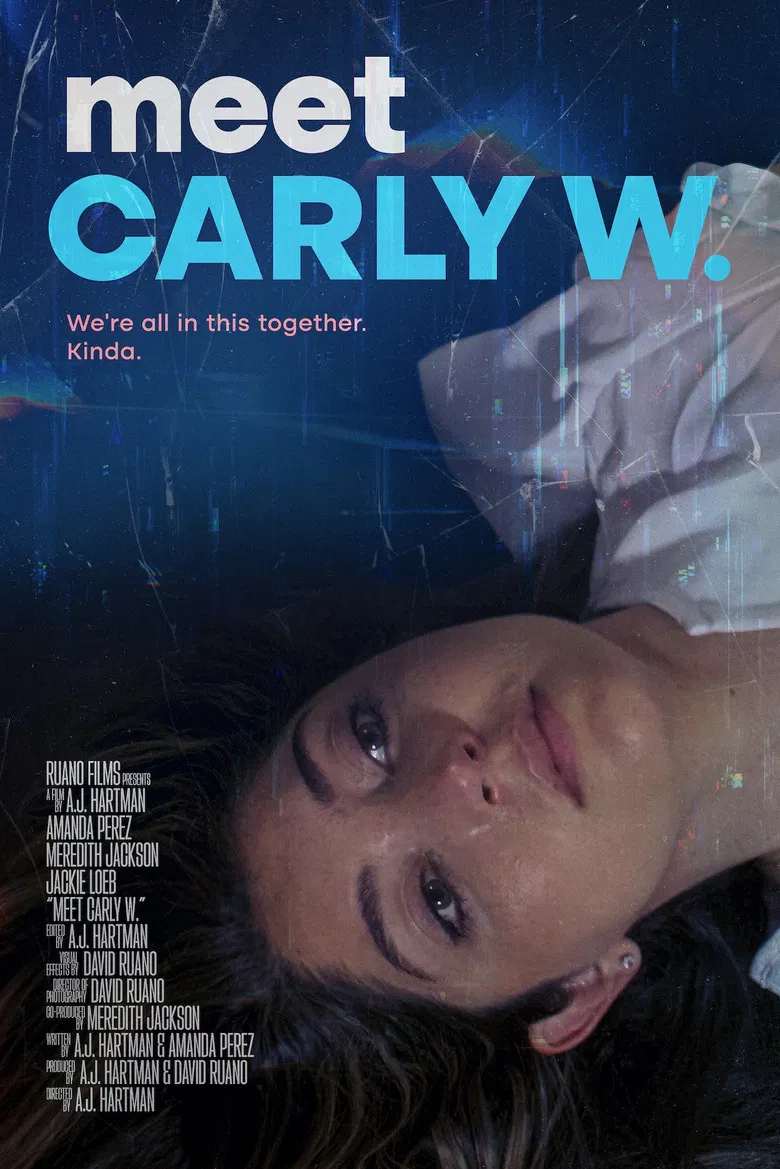 Meet Carly W. poster background