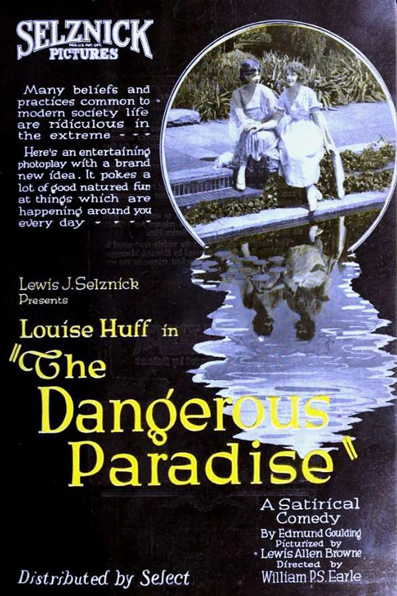 The Dangerous Paradise poster background