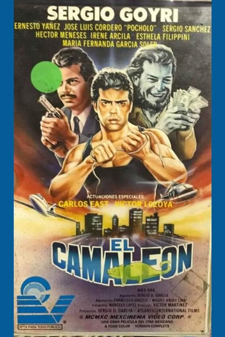 El camaleón poster background