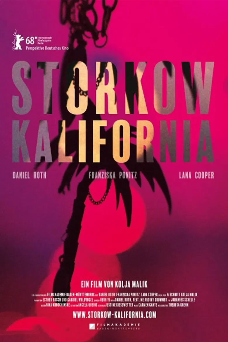 Storkow Kalifornia poster background