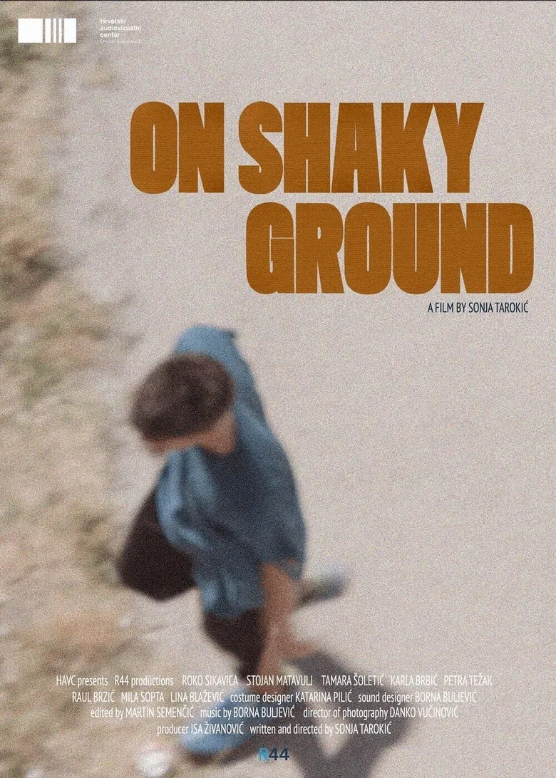 On Shaky Ground poster background