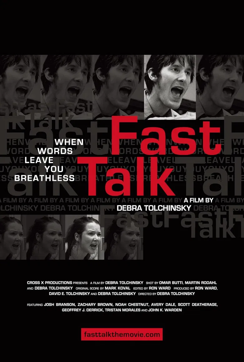 Fast Talk poster background
