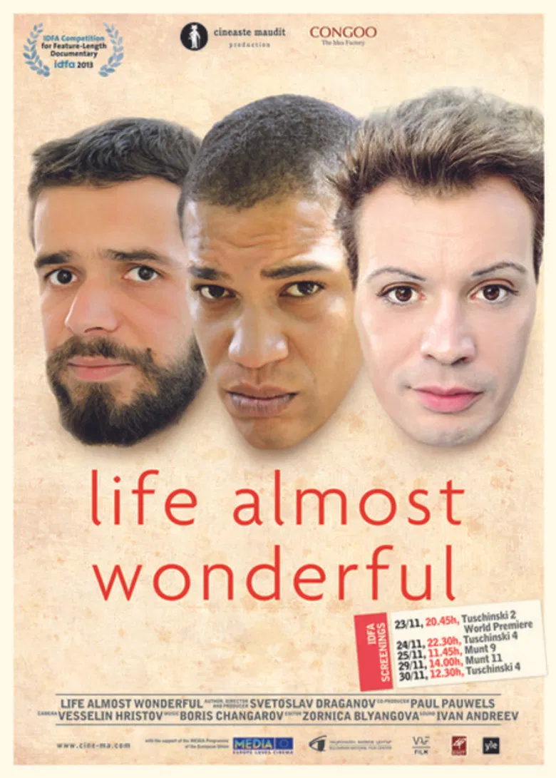 Life Almost Wonderful poster background