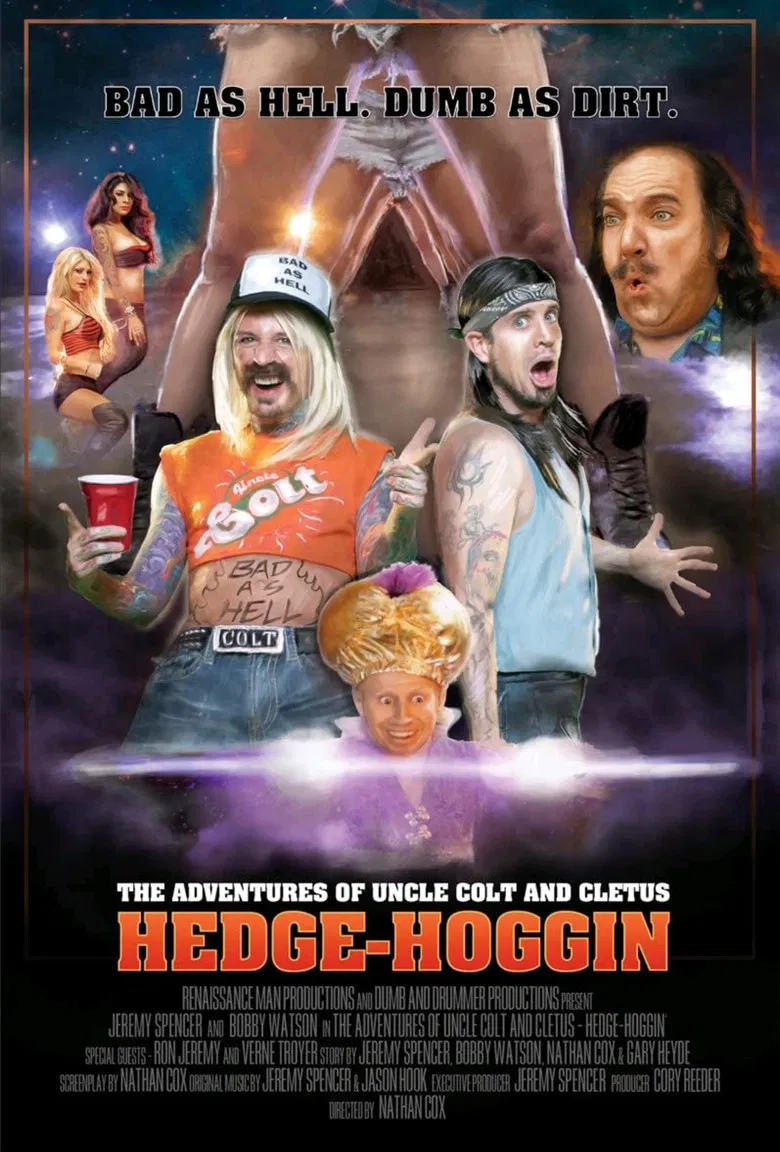 The Adventures of Uncle Colt and Cletus: Hedge-Hoggin poster background