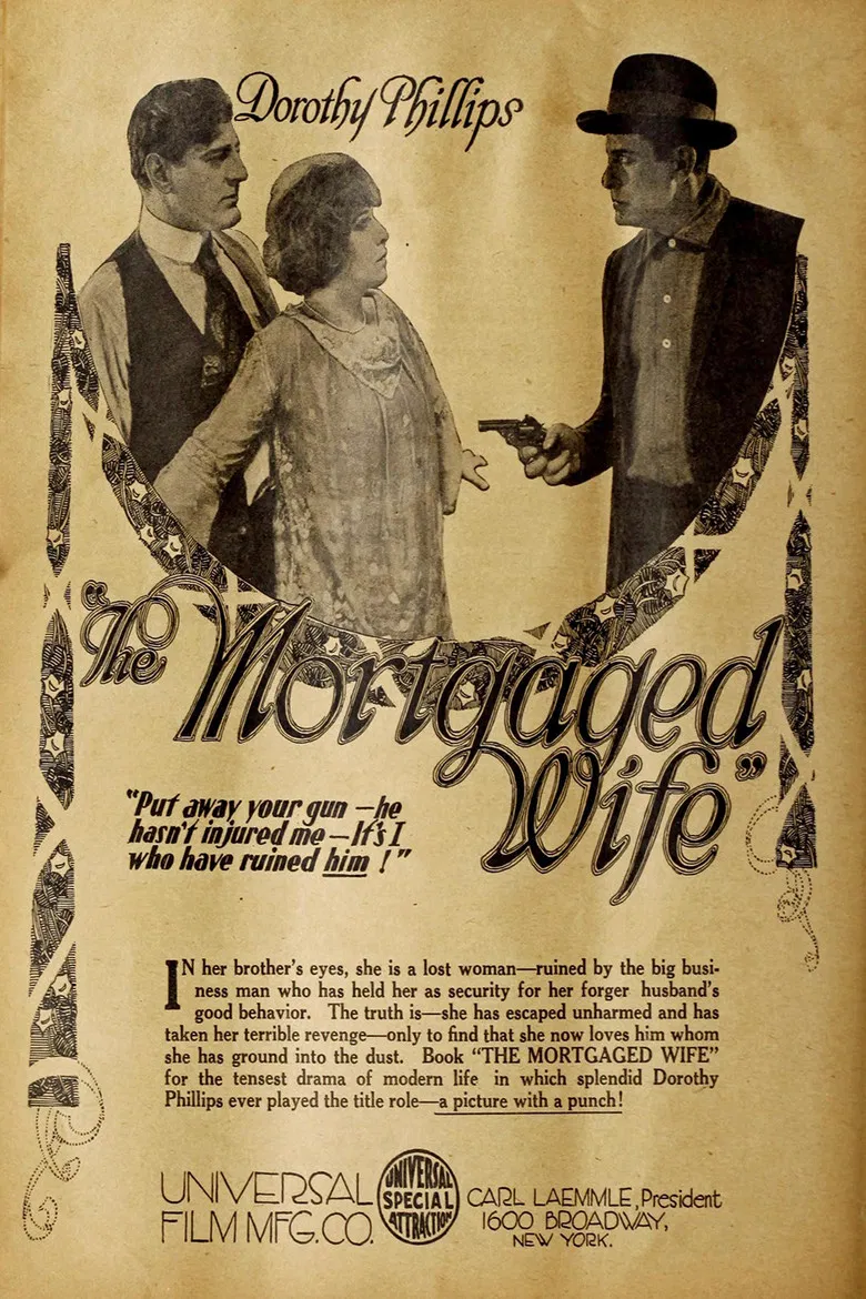The Mortgaged Wife poster background