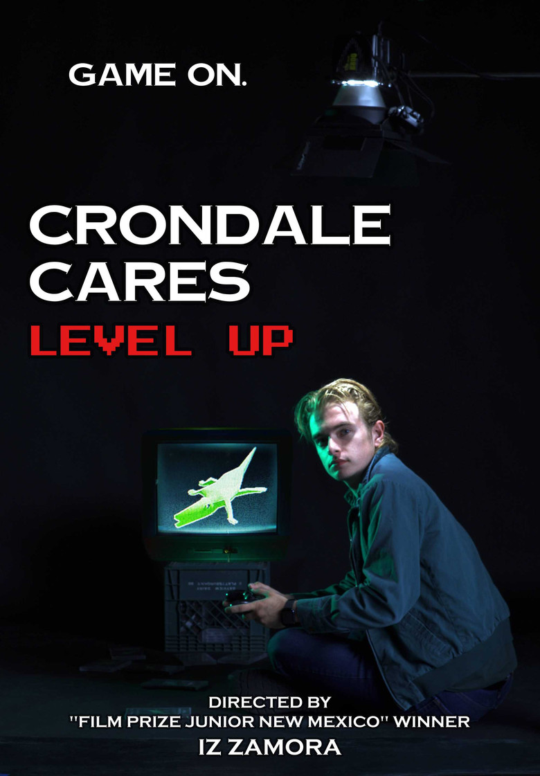 Crondale Cares: Level Up poster background