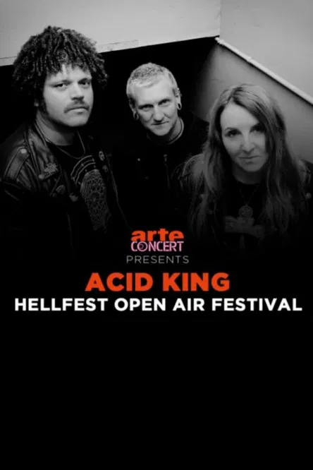 Acid King - Hellfest 2024 poster background
