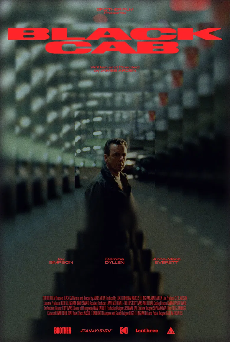 Black Cab poster background