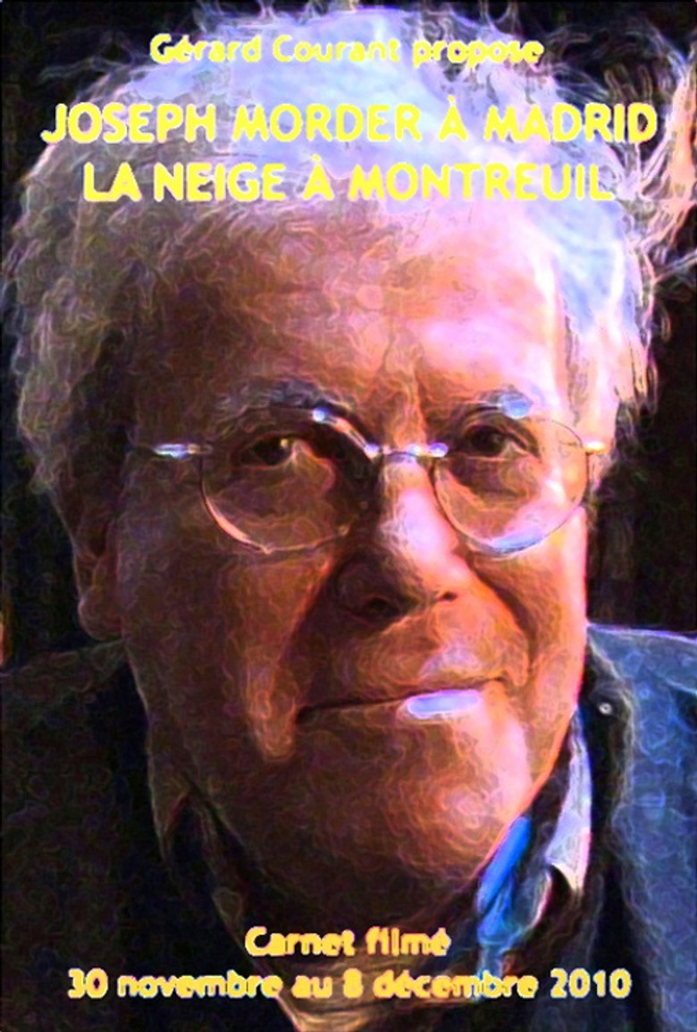 Joseph Morder à Madrid, la neige à Montreuil poster background