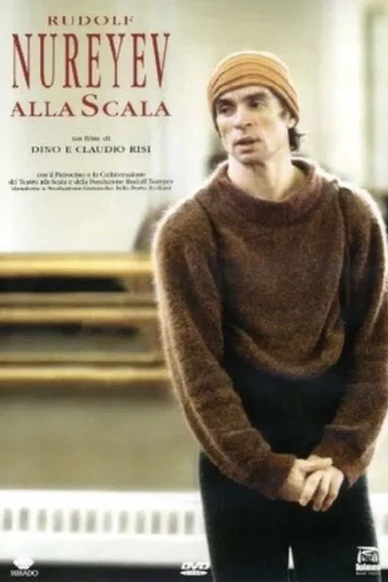 Rudolf Nureyev alla Scala poster background