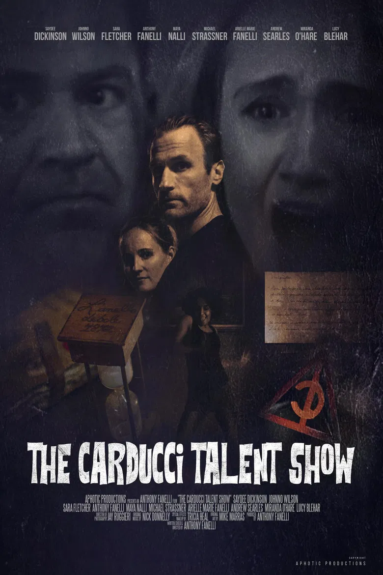 The Carducci Talent Show poster background