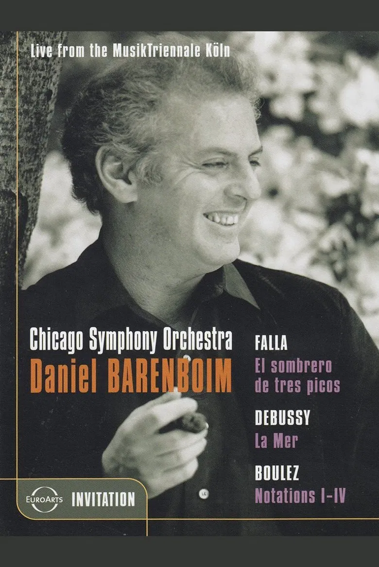 Daniel Barenboim: Falla / Debussy / Boulez (Live from the MusikTriennale Koln) poster background