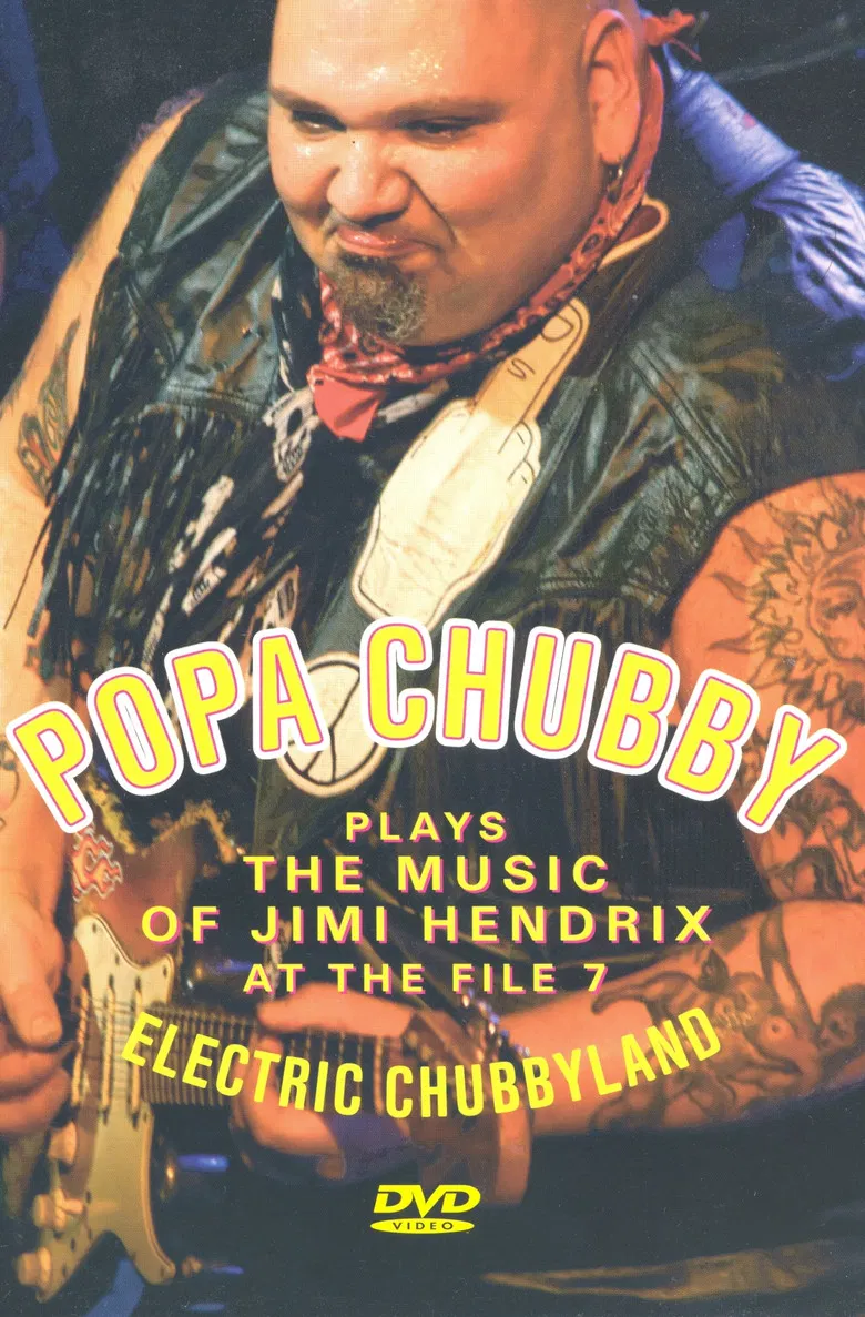 Popa Chubby: Electric Chubbyland poster background