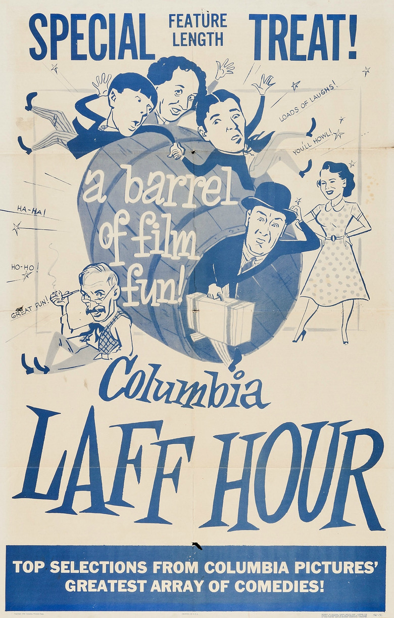 Columbia Laff Hour poster background