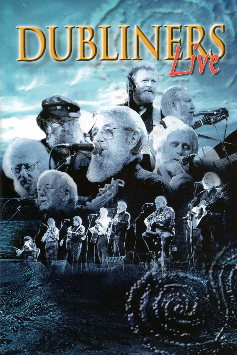 Dubliners Live from the Gaiety poster background