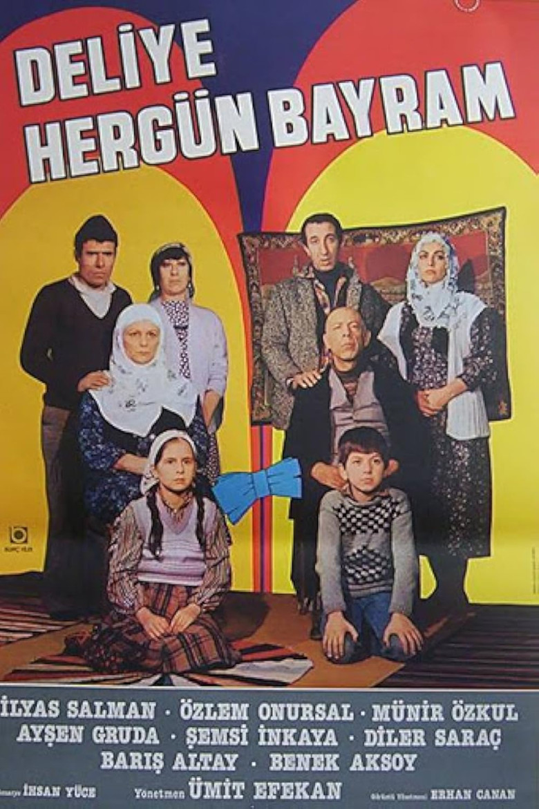Deliye Hergün Bayram poster background