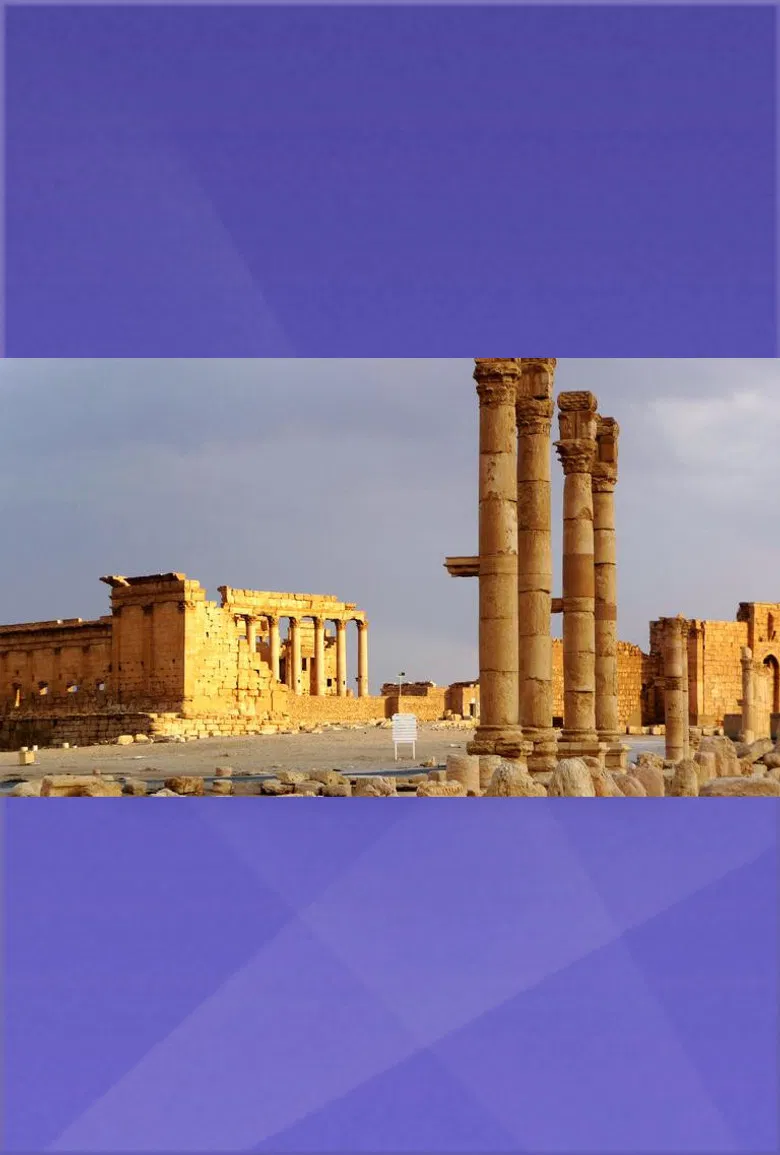 Die Rettung Palmyras poster background