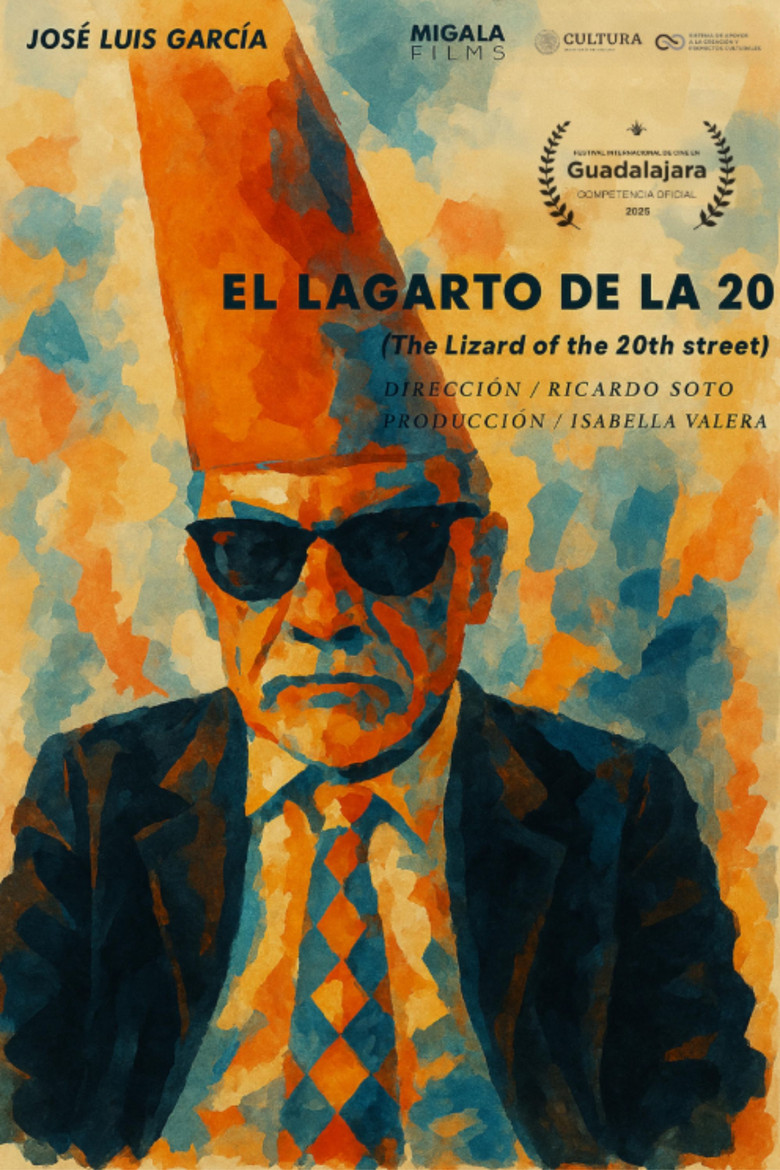 The Lizard of the 20th Street poster background