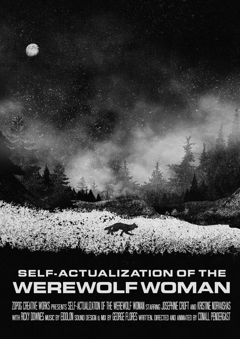 Self-Actualization of the Werewolf Woman poster background